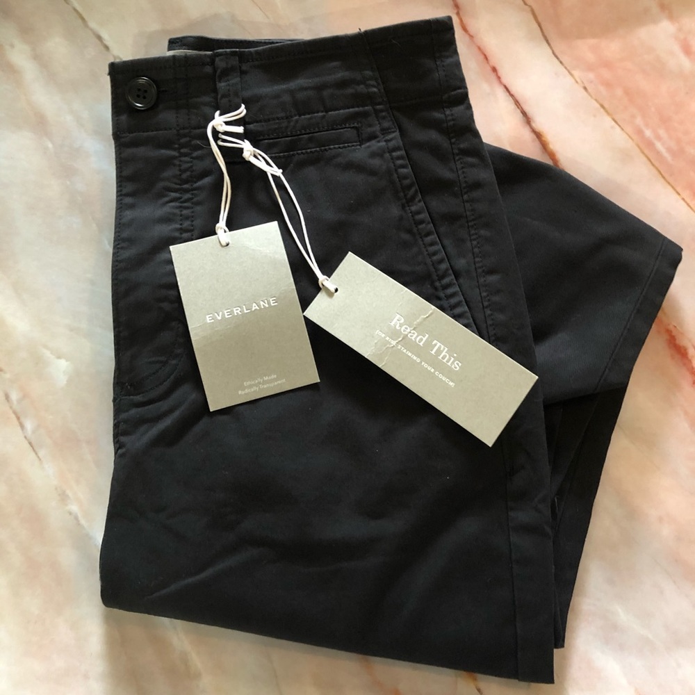 Everlane Chino Black Pants